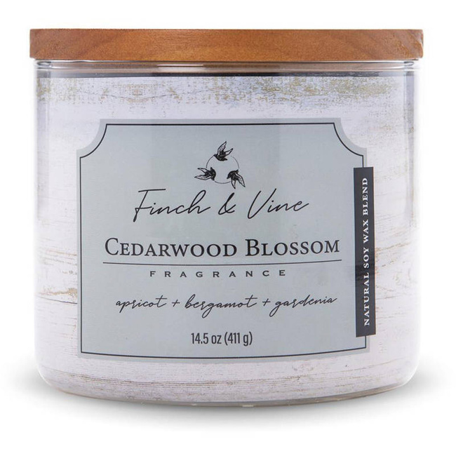 Soja Duftkerze Cedarwood Blossom Colonial Candle