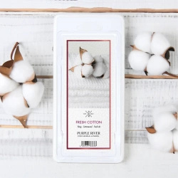 Cera perfumada de soja Fresh Cotton Purple River 50 g