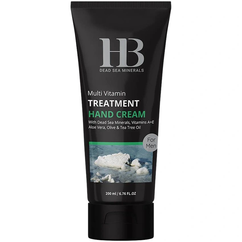 Crema mani protettiva multivitaminica per uomo con minerali del Mar Morto 200 ml Health & Beauty