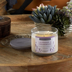 Duftkerze natürliche 3 Docht Lavendel - Lavender Cedarwood Candle-lite