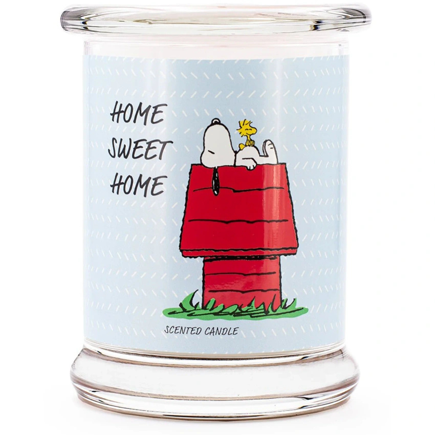 Duftkerze für ein Geschenk Snoopy Home Sweet Home Peanuts 250 g
