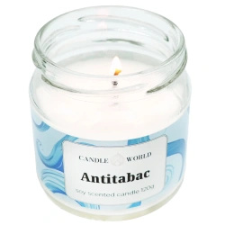 Candle World vela perfumada antitabaco de soja tarro Antitabac 120 g