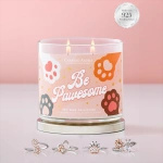 Bougie bijoux Be Pawesome 340 g bague Charmed Aroma argent 925