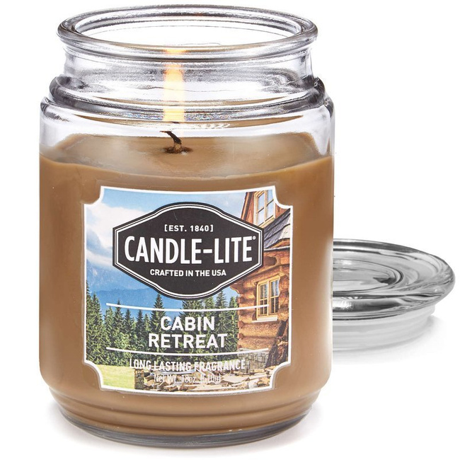 Ароматическая свеча натуральная Cabin Retreat Candle-lite