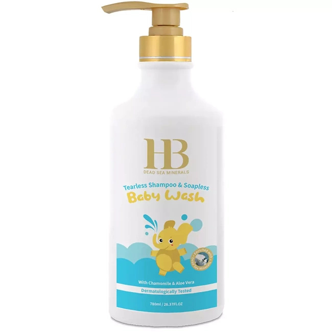 Shampoo and washing liquid for children and babies without soap based on chamomile and aloe 780 ml Health & Beauty