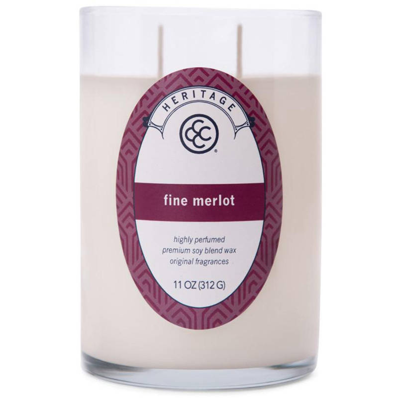 Bougie parfumée soja Fine Merlot Colonial Candle