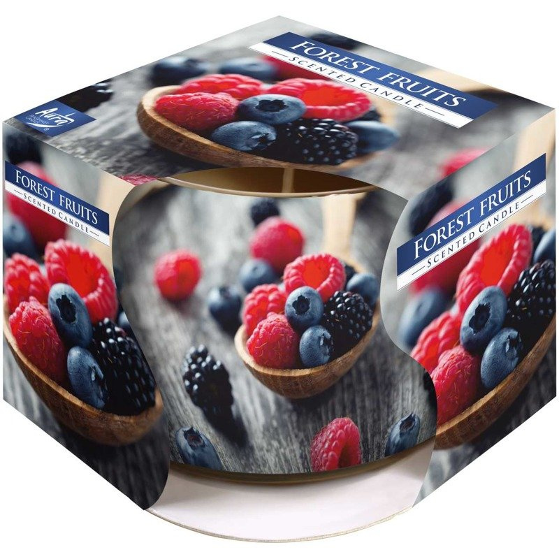 Bispol decorative scented candle 100 g - Forest Fruits