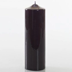Luxurious classic candle Meloria 240/80 mm - Purple