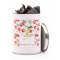 Doftljus soja i glas körsbär - Superfruit Cherry Ted Friends