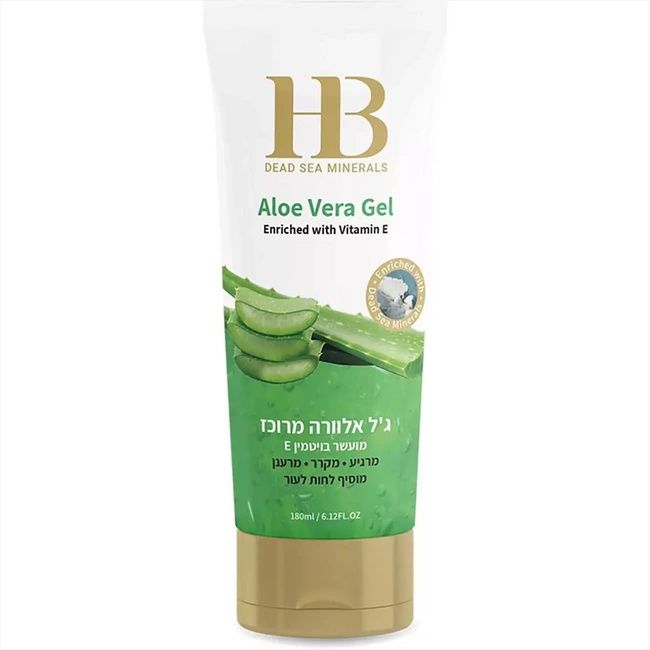 Gelis su alaviju ir vitaminu E kūno priežiūrai su Negyvosios jūros mineralais 180 ml Health & Beauty
