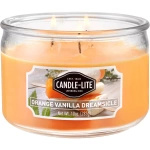 Vonná svíčka přírodní se 3 knoty Orange Vanilla Dreamsicle Candle-lite