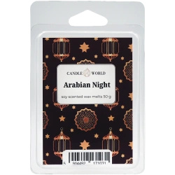 Candle World wosk zapachowy sojowy Arabian Night 50 g