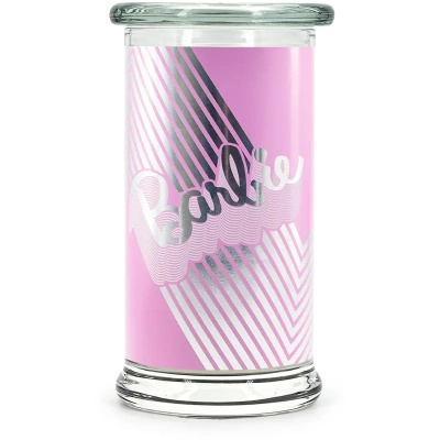 Potje Barbie geurkaars Silver Sparkle 400g marshmallows
