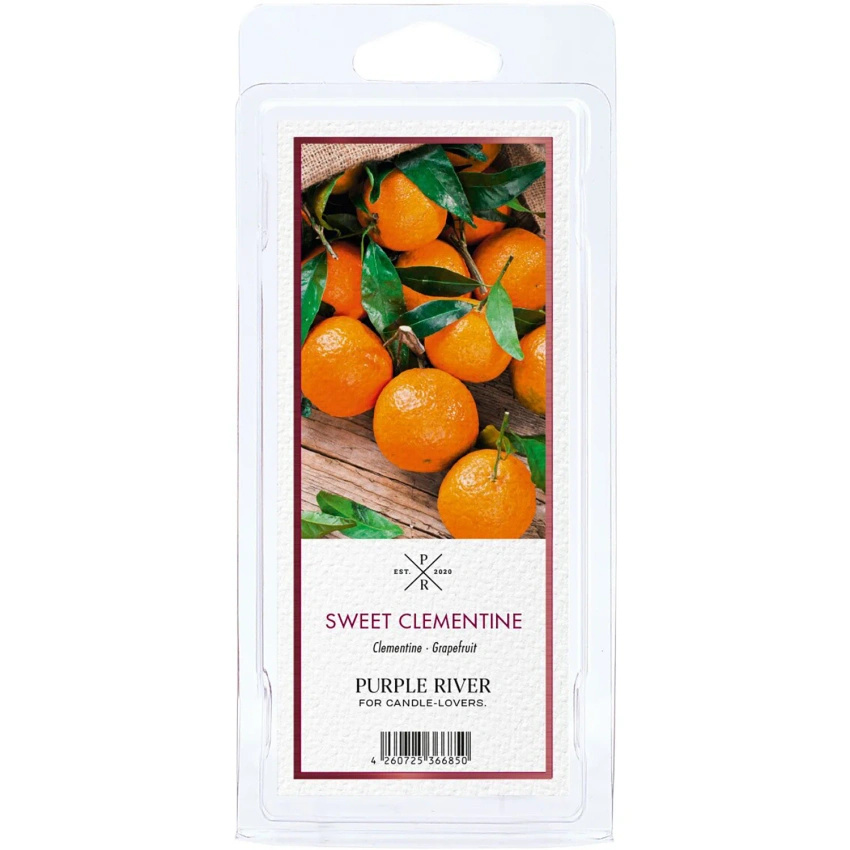 Duftwachs Soja Sweet Clementine Purple River 50 g