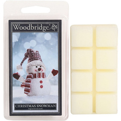 Świąteczny wosk zapachowy do kominka Christmas Snowman żurawina wanilia Woodbridge Candle 68 g