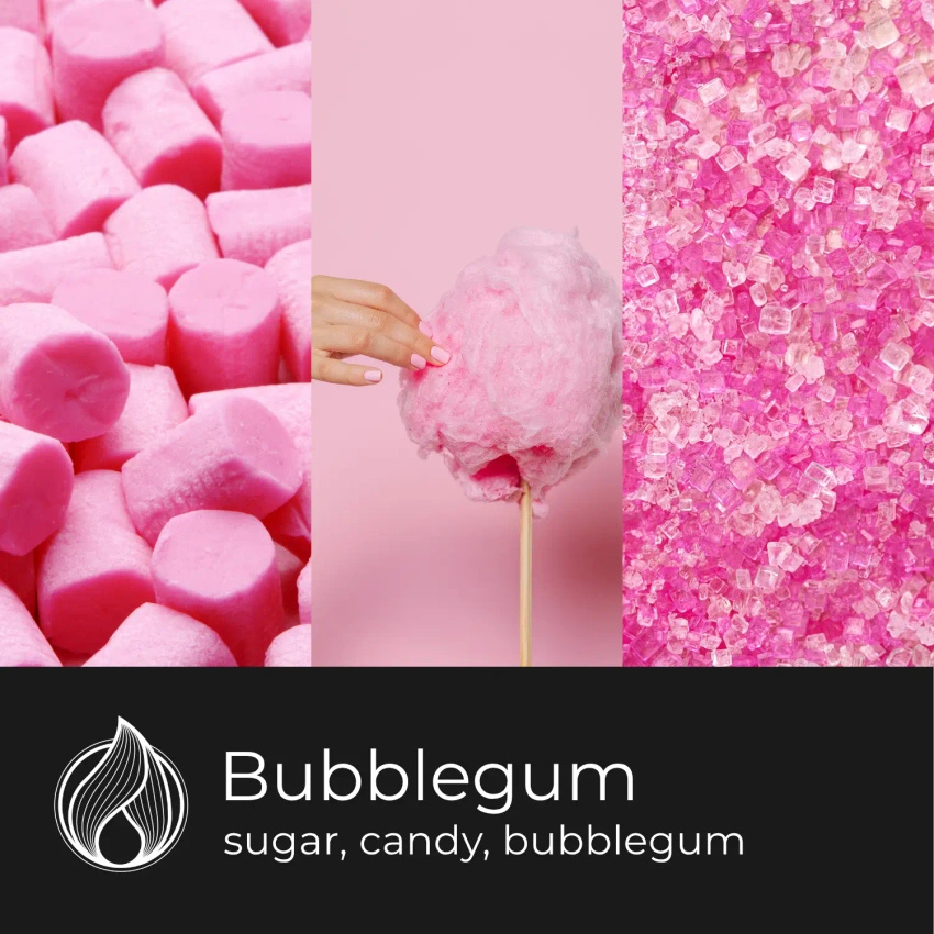 Candle World Soja Duftkerze Glas Bubblegum 110 g Kaugummi
