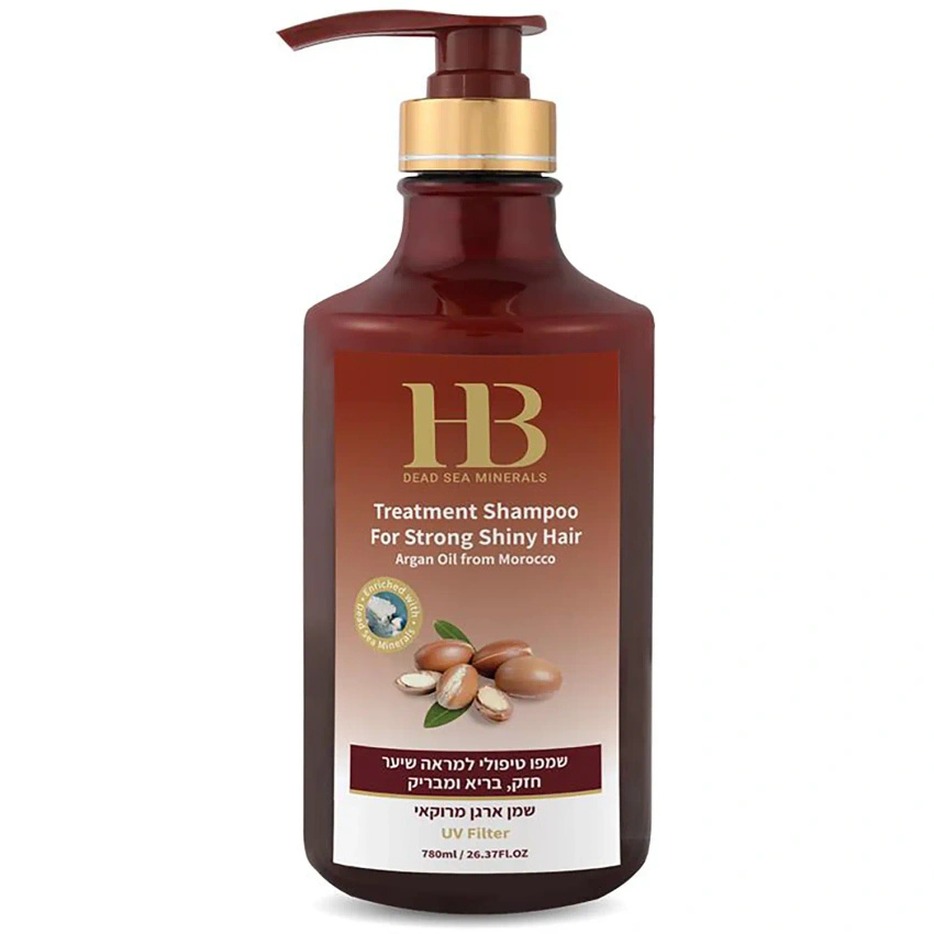 Haarpflegeshampoo mit Arganöl und Mineralien aus dem Toten Meer 780 ml Health & Beauty
