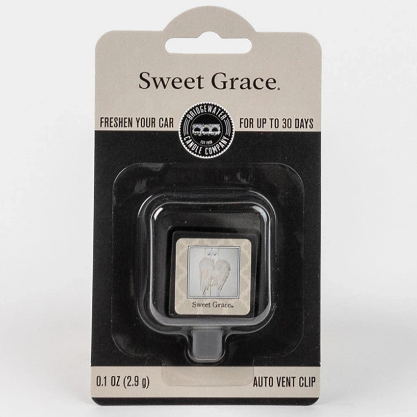 Autogeur Sweet Grace Bridgewater Candle AutoClip