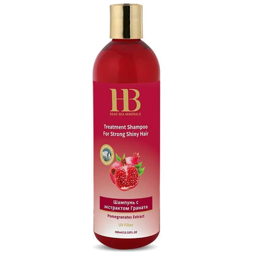 Šampon pro suché a poškozené vlasy s granátovým jablkem a minerály z Mrtvého moře 400 ml Health & Beauty