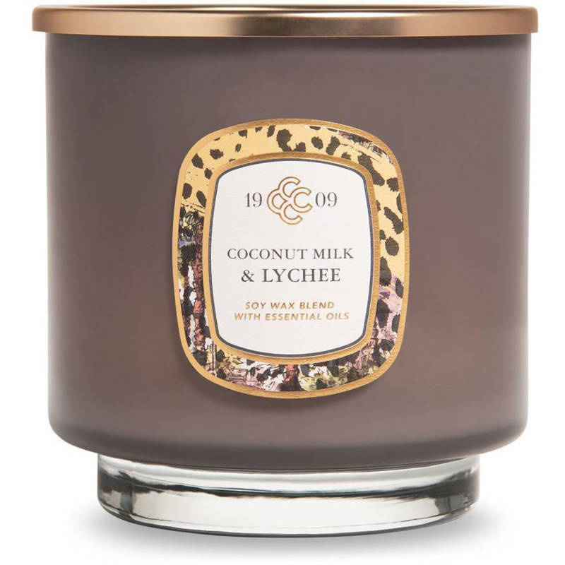 Bougie parfumée luxueuse Coconut Milk Lychee Colonial Candle