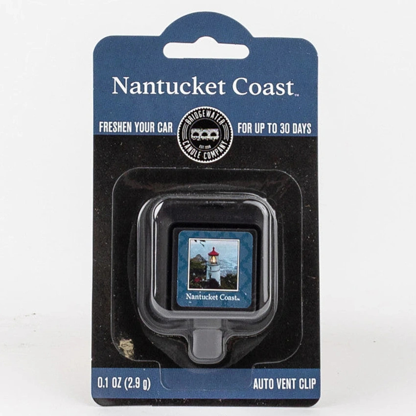 Fragancia para coche Nantucket Coast Bridgewater Candle AutoClip