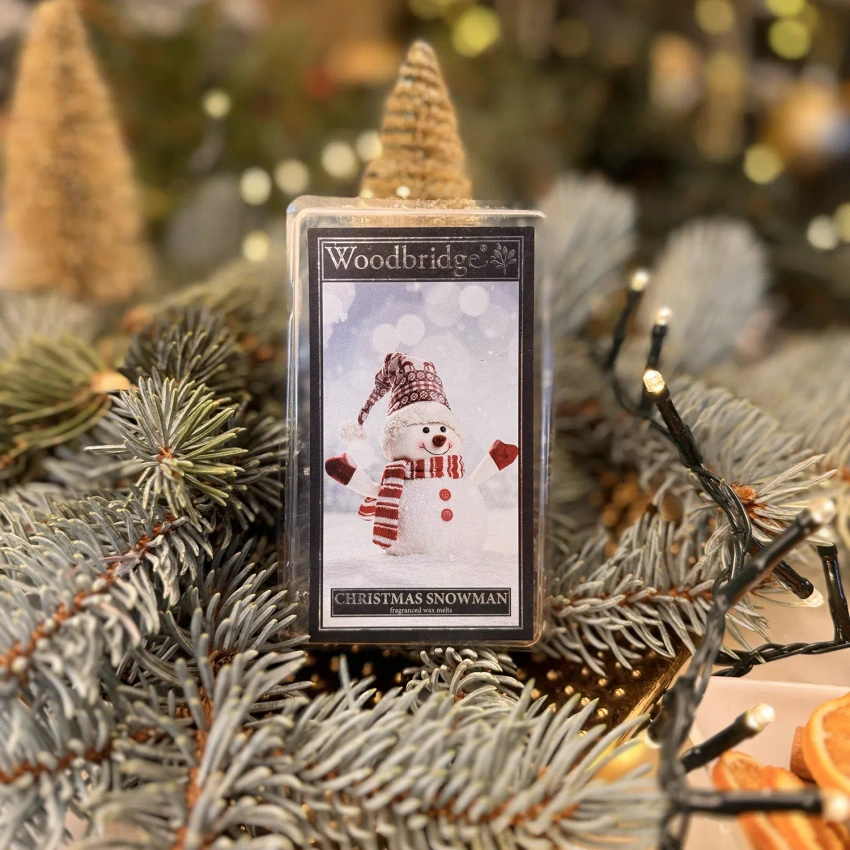 Vonný vosk Woodbridge Vánoce 68 g - Christmas Snowman