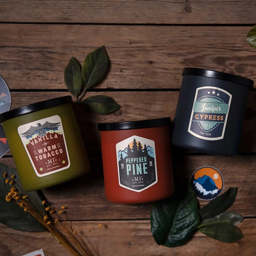 Soja Duftkerze für Herren Juniper Cypress Colonial Candle