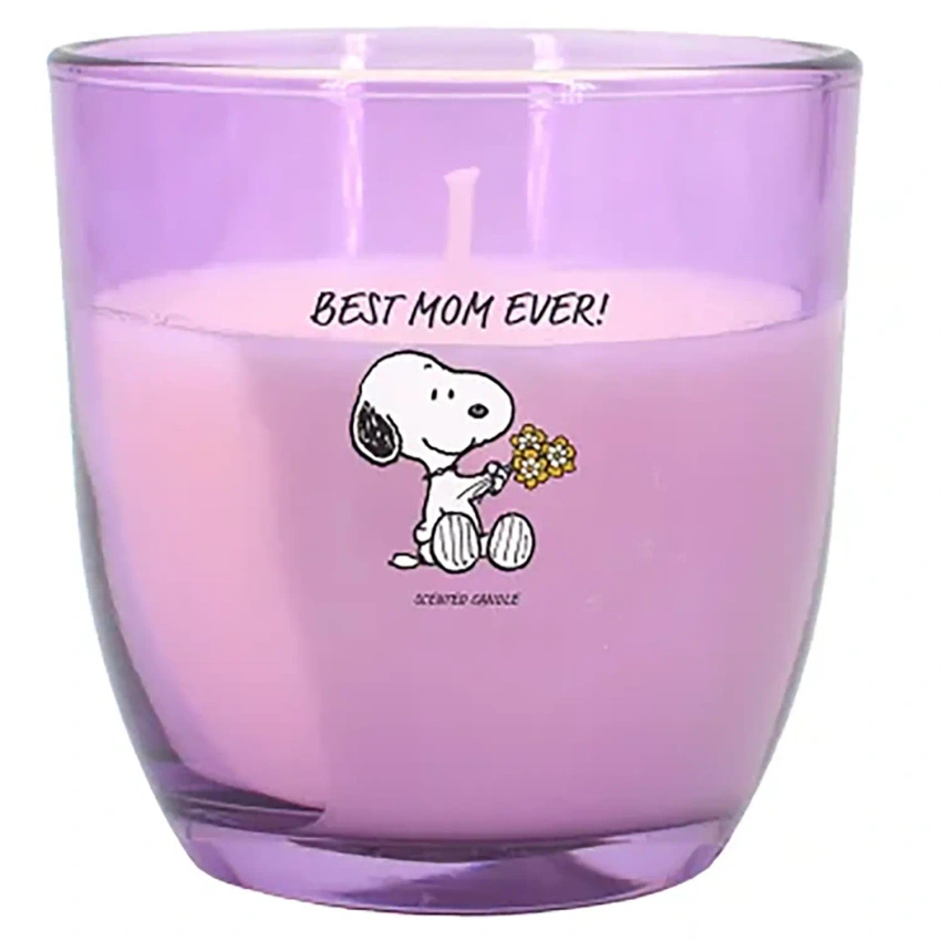 Peanuts Snoopy glas-Duftkerze Best Mom Ever 100 g für Mama