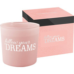 Bispol scented candle in box 2 wicks ~ 40 h - Follow Your Dreams