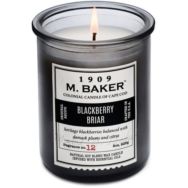 Soja geurkaars apotheekpot 226 g Colonial Candle M Baker - Blackberry Briar