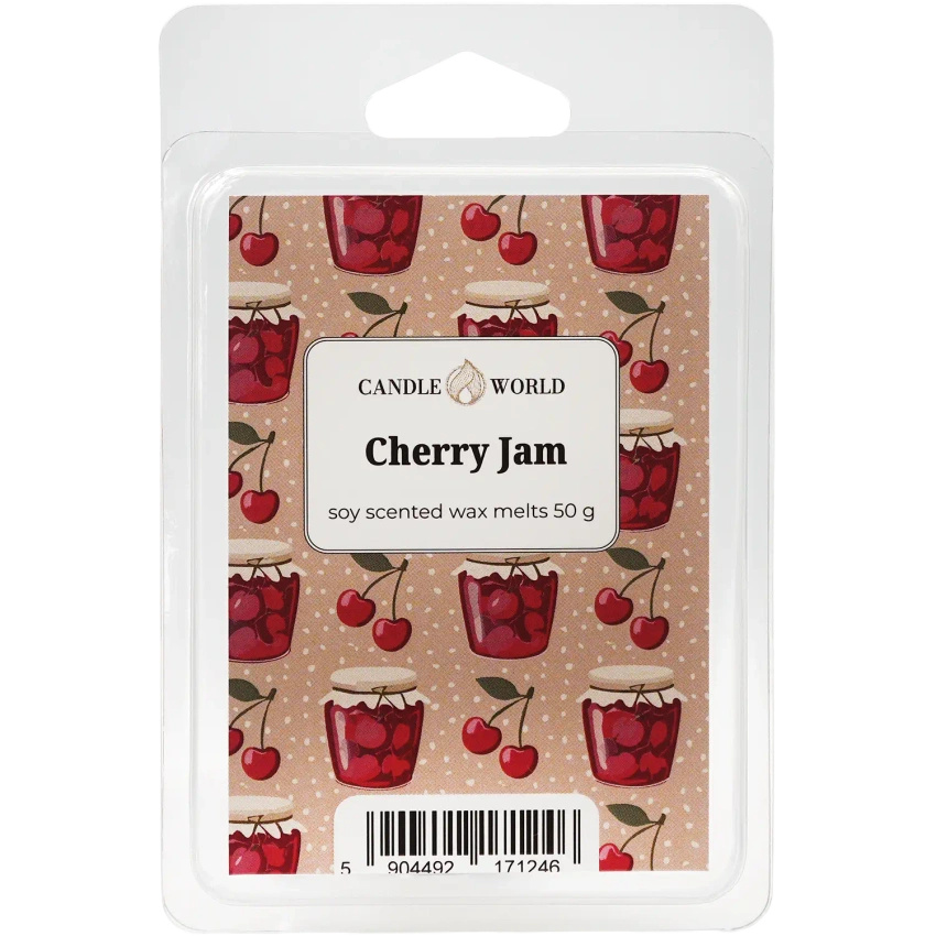 Candle World soja-Duftwachs Cherry Jam 50 g Kirsche