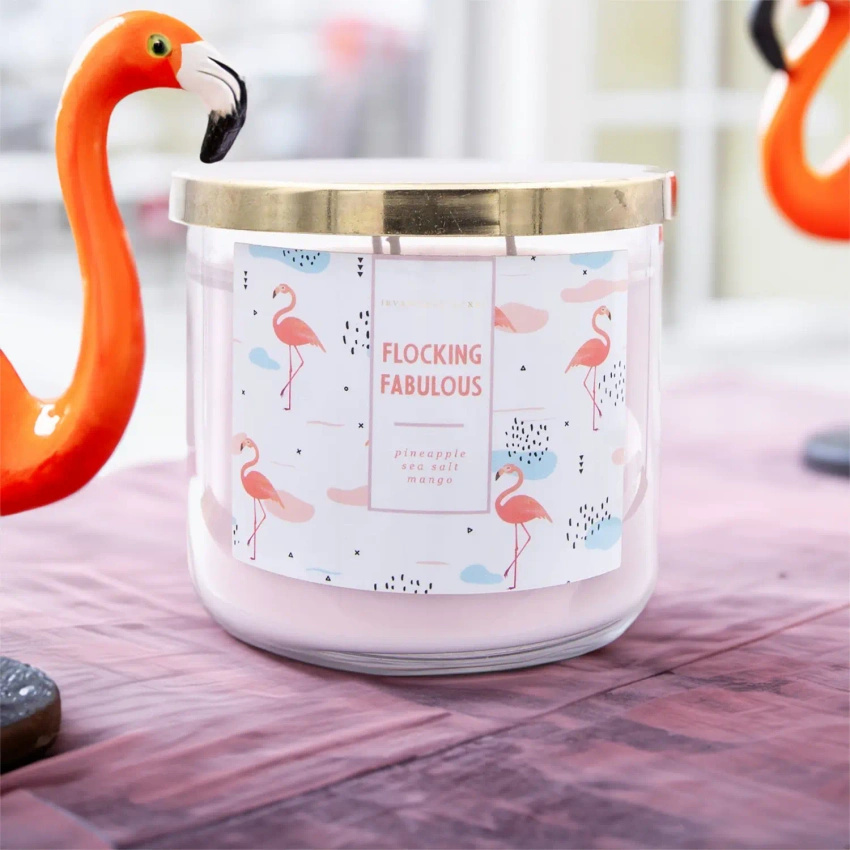 Sojowa świeca zapachowa flaming Colonial Candle - Flocking Fabulous