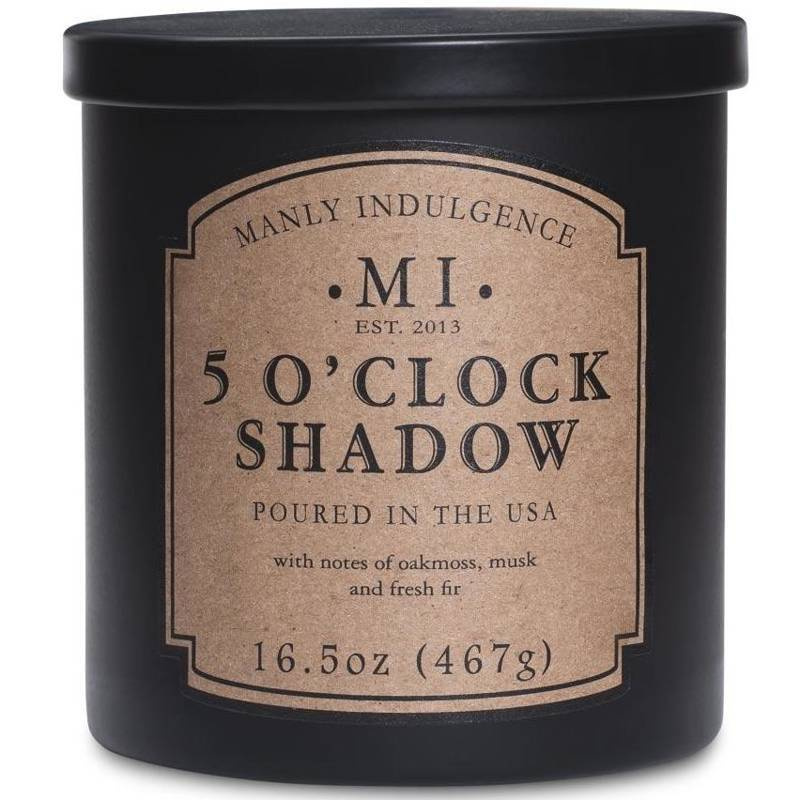 Soja geurkaars voor heren Colonial Candle - 5 o'Clock Shadow