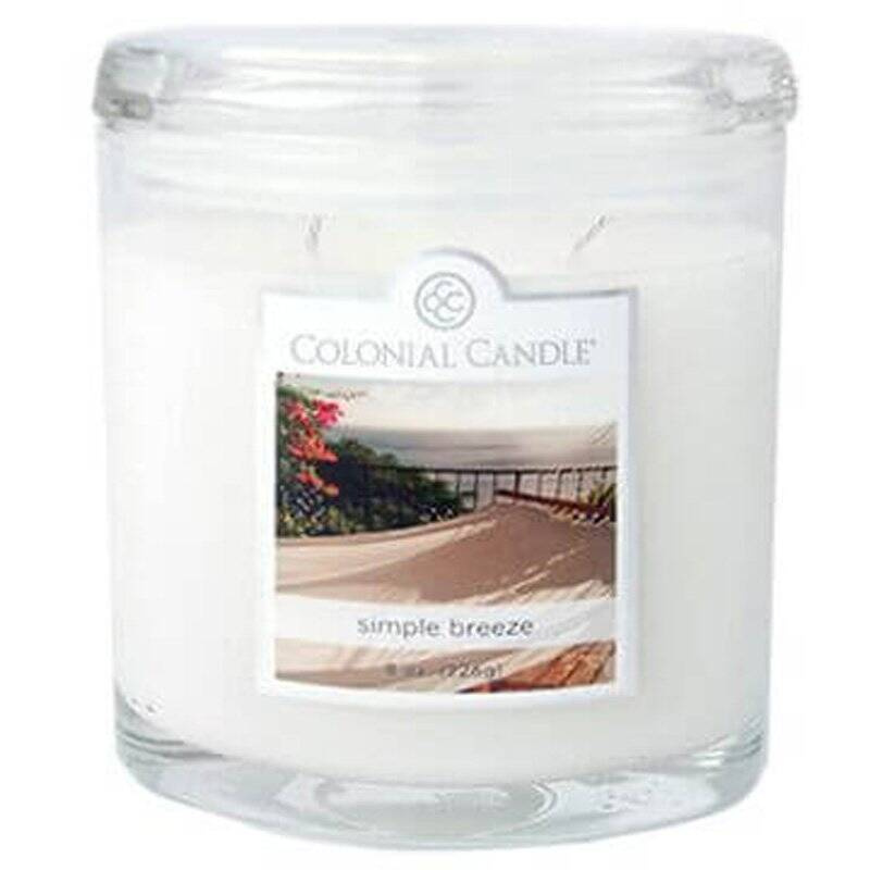 Oválná vonná svíčka Colonial Candle 226 g - Simple Breeze