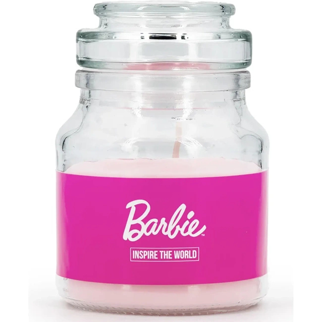 Potje Barbie geurkaars Inspire The World 110 g bloemen