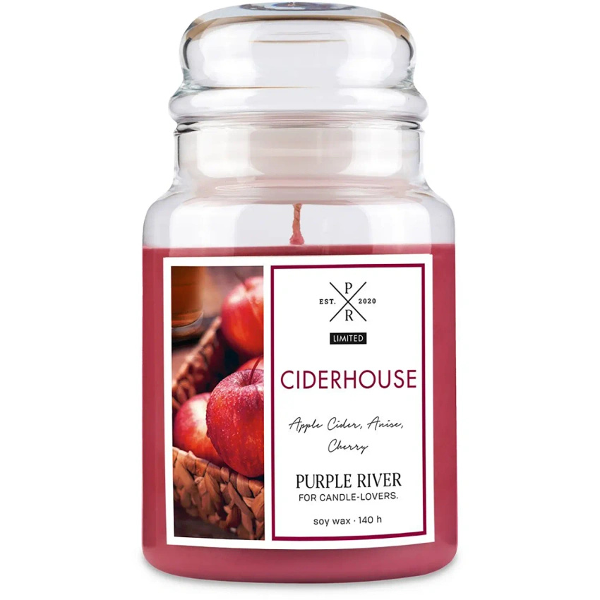 Duftkerze soja Ciderhouse Purple River 623 g