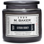 Sojowa świeca zapachowa słoik apteczny 396 g Colonial Candle M. Baker - Citron Honey