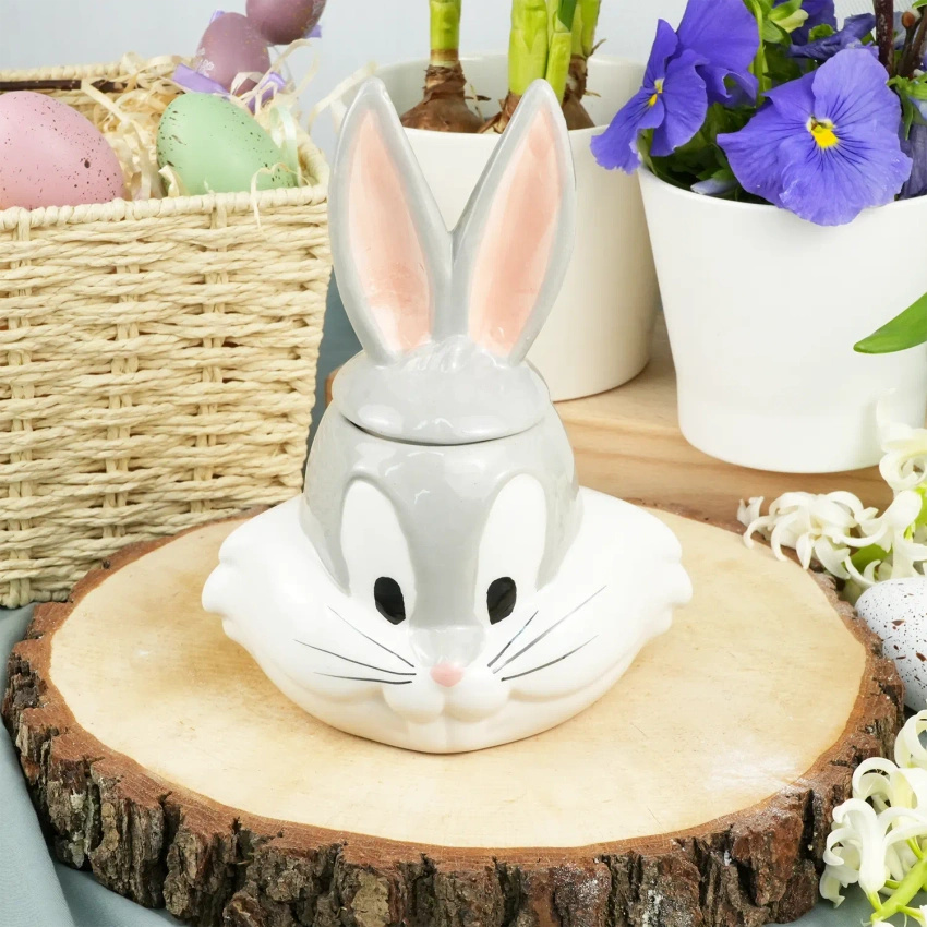 Świeca z biżuterią Looney Tunes Bugs Bunny 382 g naszyjnik srebro 925