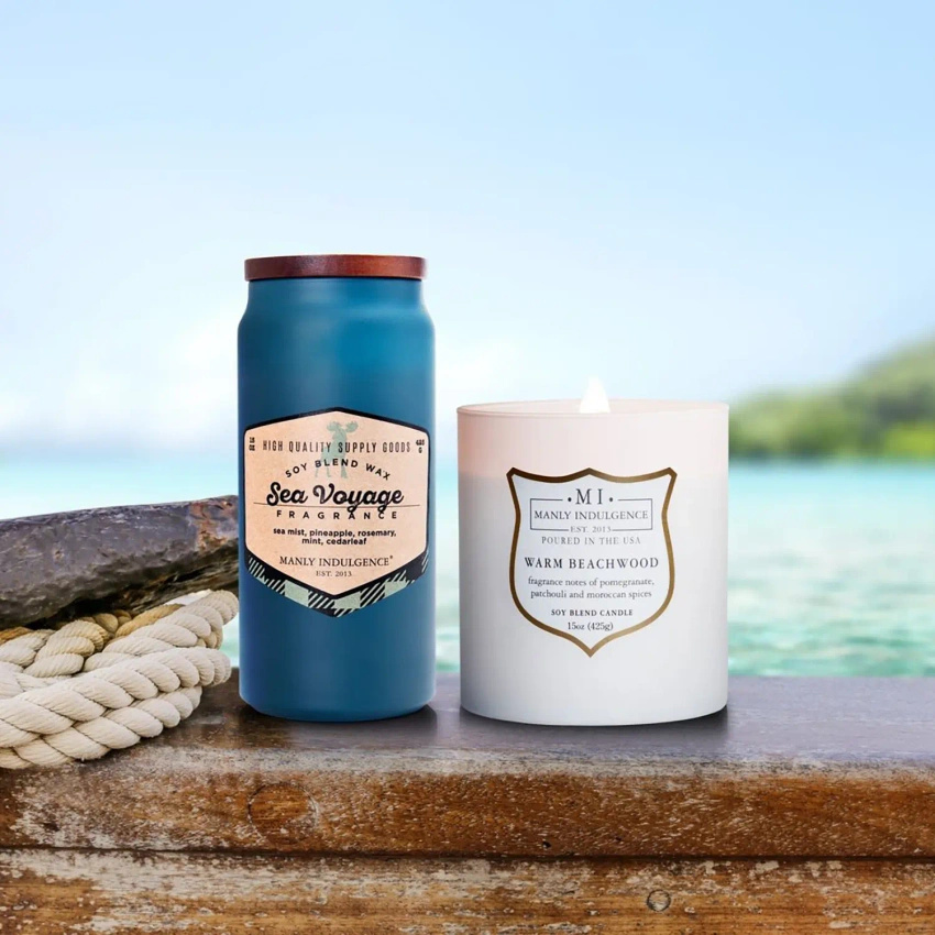 Soja Duftkerze für Herren Sea Voyage Colonial Candle