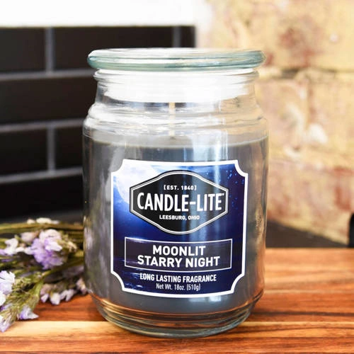 Geurkaars natuurlijke Moonlit Starry Night Candle-lite