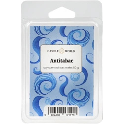 Candle World wosk zapachowy sojowy Antitabac 50 g antynikotynowy