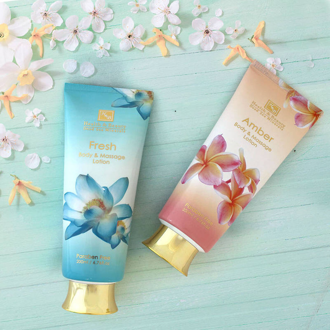 Anti-aging kropps- och massagekräm med Dödahavsmineraler Amber 200 ml Health & Beauty