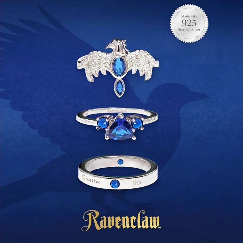 Charmed Aroma jewelry candle Harry Potter Hogwarts Ravenclaw Ring