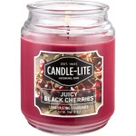 Bougie parfumée naturelle Juicy Black Cherries Candle-lite