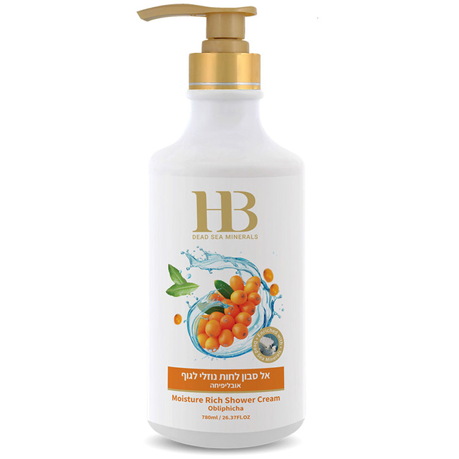 Jabón corporal cremoso hidratante con espino amarillo y minerales del Mar Muerto 780 ml Health & Beauty