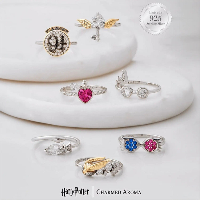 Charmed Aroma ювелирная свеча Harry Potter Magical Moments Ring серебро 925 пробы