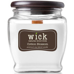 Ароматическая соевая свеча деревянный фитиль Colonial Candle Wick - Cotton Blossom