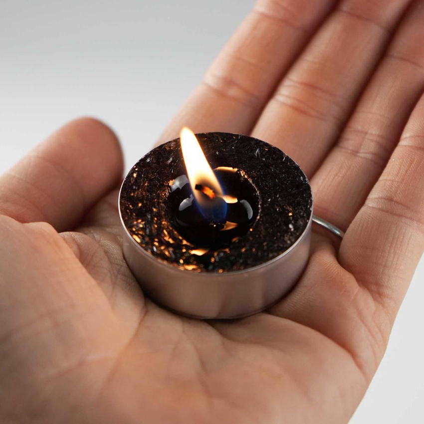 Chacal Ritual Kerze Teelight Reinigung - Schwarz