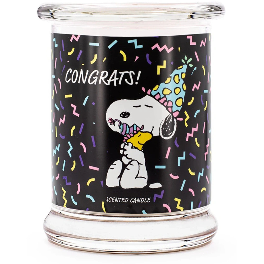  Geurkaars cadeau voor felicitaties Snoopy Congrats! Peanuts 250 g