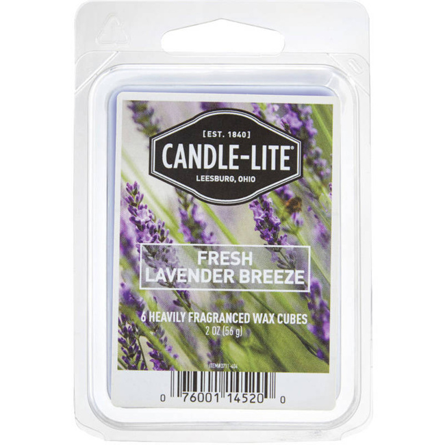 Candle-lite Everyday Collection intensywny zapachowy wosk w kostkach 2 oz 56 g - Fresh Lavender Breeze